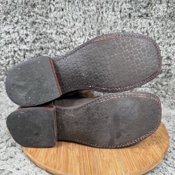 Smoky Mountain Cowboy Boots Men's 7.5 Western Leather - Picture 7 of 10